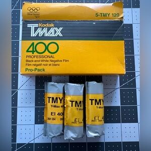 Kodak Tmax400 film (pack of 3)